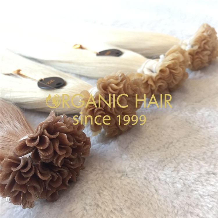 Hair extensions to order--High quality U tip hair extensions C13